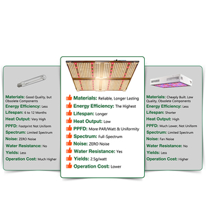 V1 V2 V3 PLUS PCB LM561C LM 301b LM 301H,XPE ภาพสีแดงแบบผสม660nm 730nm หรี่แสงได้750nm หมายถึงไดรเวอร์ที่ดีไฟ Led Grow Light - Product Image 5