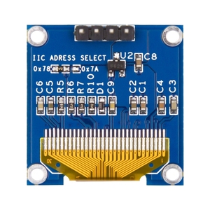 ЖК-модуль для электронной бумаги 0,96 дюймов с синим чипом SSD1306 4 Pin (VCC GND) Easy I2C/IIC интерфейс высокой видимости - Product Image 4