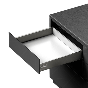 Nuomi Oya Tủ Bếp Ngăn Kéo Hộp Mềm Đóng Kim Loại Đồ Nội Thất Phần Cứng Kính Thiên Văn Kênh Nhiệm Vụ Nặng Nề Undermount Ngăn Kéo Trượt - Product Image 1