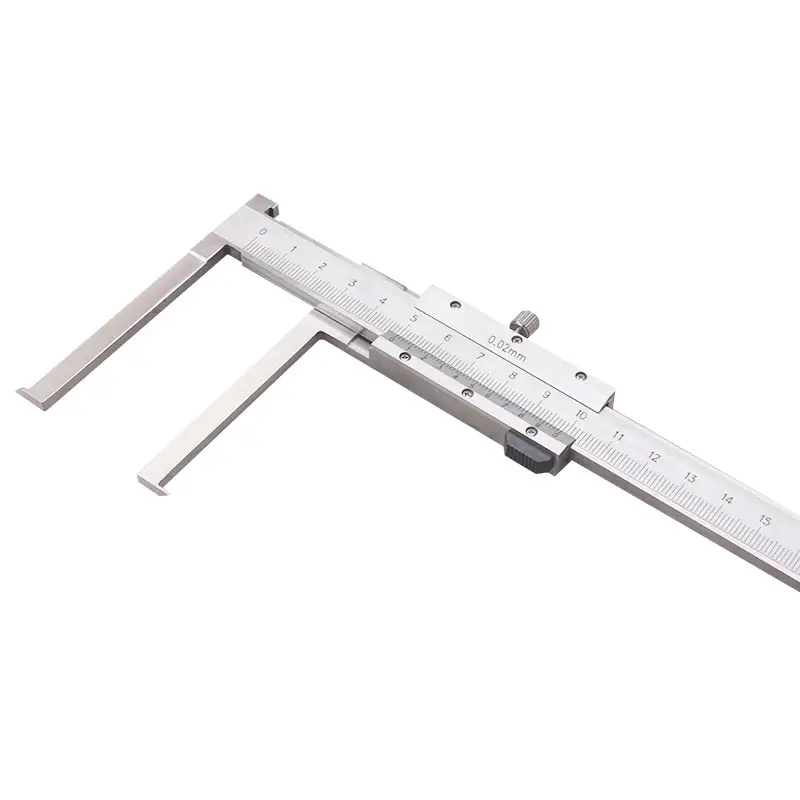 150*60mm inside Hook & Long Claw Vernier Caliper with Double Claw Measuring inside Diameter & Groove