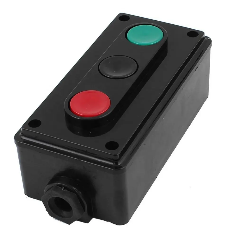 LA4-3H Elektrikli Motor Kontrol push button anahtarı 3 düğme