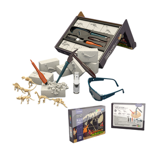 热销恐龙骨架套装化石挖掘套装模型教育逼真挖掘套装玩具 - Product Image 1