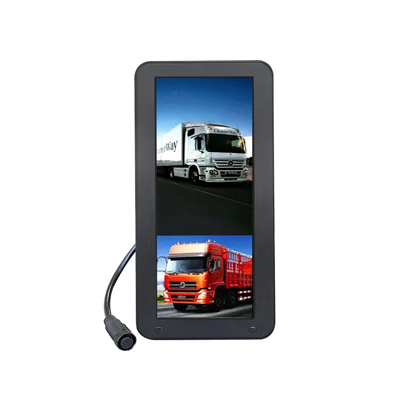 Venta al por mayor fabricante proveedor Hisilicon tarjeta SD Hd Tft canales Kit 12 pulgadas coche Lcd Monitor 360 vista de pájaro sistema de cámara de coche para camión