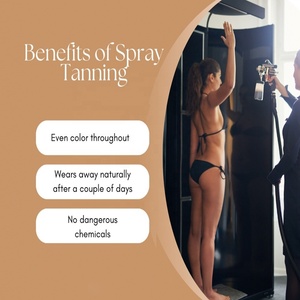 Sprey Tan çözüm egzersiz hazır Pro sprey sis Salon profesyonel 1 saat ekspres bronzlaşma çözümü - Product Image 4