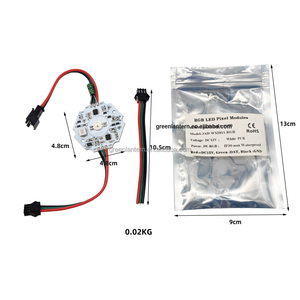 3W RGB LED Pixel Module DC12V WS2811 IC LED Pixel Modul RGB Adressierbare Lichtquelle für Light Box Dekorative Beleuchtung