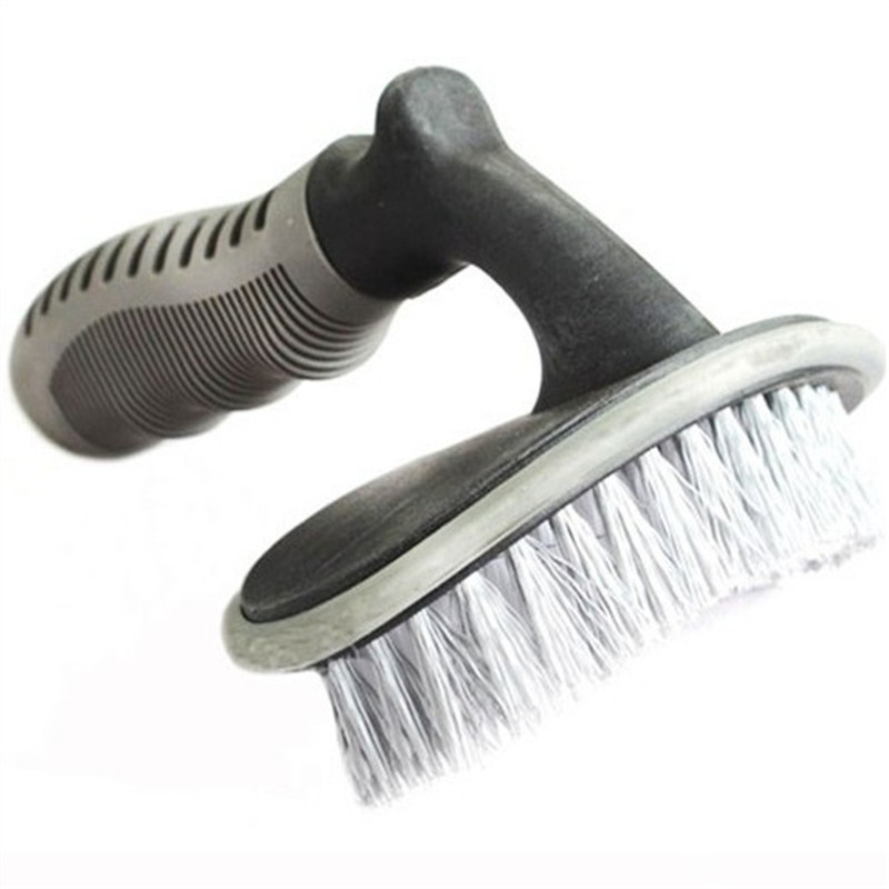 Brosse à pneus à manche courbé Dm-091
