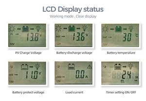 10A 20A Solar Battery <strong>Charge</strong> <strong>Controller</strong> Solar Charger <strong>Controller</strong> 60V Solar <strong>Charge</strong> <strong>Controller</strong> Sizing - Product Image 4