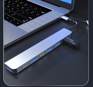 Trasferimento dati USB Hub 7 in 1 Splitter Usb dati Usb3.0 adattatore Hub Docking Station Type-c Data Hub per Computer portatile - Product Image 4
