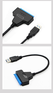 20เซนติเมตร3.0 USB ไปยัง SATA สายอะแดปเตอร์22Pin แปลงภายนอกสำหรับ2.5 "SATA ไดรฟ์คอมพิวเตอร์เข้ากันได้กับ USB 3.0 SATA 3สาย