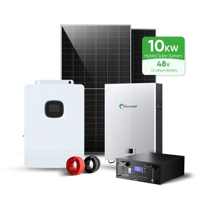 Sunpal Complete Set Hybrid Solar Energy Storage <strong>System</strong> 10KW 15Kw Off Grid Hybrid Solar Energy Power <strong>System</strong> Kit Solaire for Home - Product Image 1