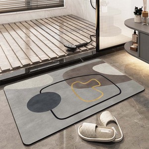 עיצוב מודרני אדמה datomaceuts גומי דלת מחצלות אמבטיה פונקציונלית מטבח רצפת שטיחים לשטיחים - Product Image 5
