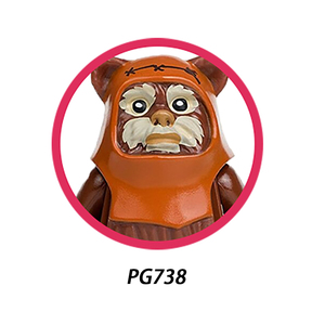 PG8067 uzay savaşları Wicket W. Warrick Watto Logray canavar Mini Action Figure çocuk eğitici oyuncaklar - Product Image 5