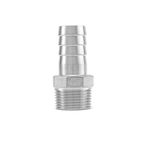 Phụ Kiện Nén Khớp Nối Bằng Thép Không Gỉ Phụ Kiện Giảm Tốc Ss Khớp Nối Ống 1/8 Npt, Khớp Nối Ống Chùa - Product Image 6