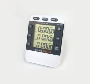 3 Gruppen stunden Digitaler Countdown-Timer Pomodoro Study Desk Timer Zeit management Produktivität Magnetische digitale Küchen timer - Product Image 6