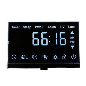 Strumento personalizza Htn 7 segmento 6 cifre negativo trasmissivve Display Lcd monocromatico - Product Image 1