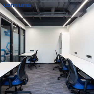 ETL CE ติดตั้งง่าย 4ft 8ft โคมไฟระย้า LED แบบรวมไฟ LED เพดานเชิงเส้นโดยตรงโดยตรง - Product Image 6