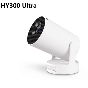 Android11.0 <strong>Dual</strong> Band WIFI6 BT5.<strong>4</strong> HY300 Ultra Projector Quad <strong>Core</strong> Arm <strong>Cortex</strong>-A53 Native 720P 170 Lumens with Ultra Short Throw - Product Image 1