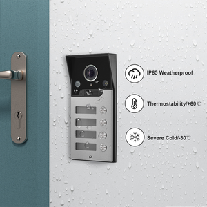 <span class=keywords><strong>IP</strong></span> Video <span class=keywords><strong>Intercom</strong></span> 10 Touch Monitor Video Door Phone <span class=keywords><strong>Intercom</strong></span> <span class=keywords><strong>System</strong></span> para 4Unit Apartment Wifi Doorphone - Product Image 5