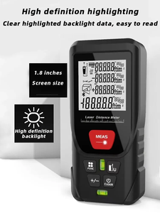 C-50 digitale portatile Mini misuratore Laser LCD puntatore Laser distanza Area distanza misuratore Laser telemetri gamma 0.03-50m - Product Image 4