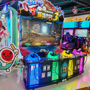 Xu hoạt động trò chơi Arcade Máy 4 người chơi Arcade Máy Trò chơi bắn súng - Product Image 3