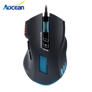 OEM Custom PC accessori per Computer Gamer Mouse programmabile cablato USB RGB LED luce-emettitore Mouse Gaming con Driver personalizzato - Product Image 1