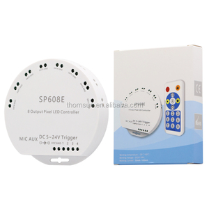 SP608E 8 Signal <strong>Outputs</strong> Pixel Music LED Controller