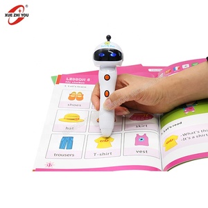 厂家生产0-12岁6种语言多功能语音魔术话笔带书 - Product Image 3