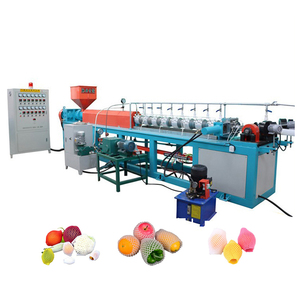Extrusora de red de botellas de espuma PE plástica/máquina de fabricación de red de fruta EPE expandida - Product Image 3