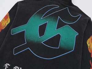 Toptan % 100% pamuk tanrılar hız erkek Hoodies tişörtü kazak Streetwear eşofman ağır Godspeedd Hoodie erkekler için