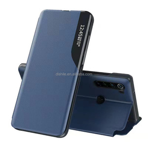 小米14TPRO侧窗磁性翻盖手机套出厂价格红米防摔保护套注14 - Product Image 1