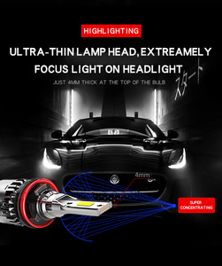 オートバイバルク価格12v 24v 40w d2sプロジェクターr15v2デモキットテスト小型LEDヘッドライトP16 COBLEDチップ - Product Image 4
