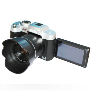 新しい12X光学ズームレンズオートフォーカスWIFI HD 3.0フリップタッチスクリーン4KカメラVlogライブストリーミング用 - Product Image 1