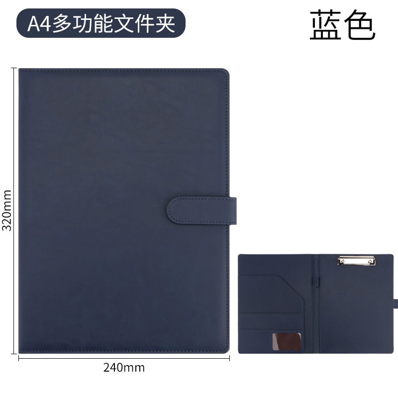 Dossier A4-bleu