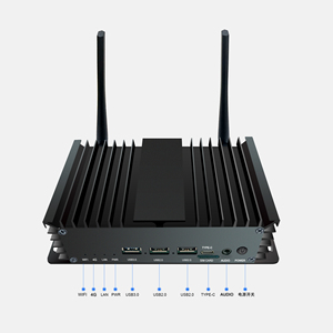Grado industrial 12V Android Dual Wifi Android 12 Debian 11 Ubuntu 18,04 LINUX 4K Red Publicidad Media Box Player - Product Image 1