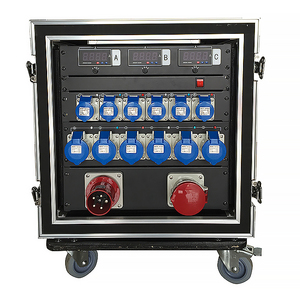 Caja de distribución de alimentación eléctrica de 12 vías con salida de 16/32A 3 pines - Product Image 1