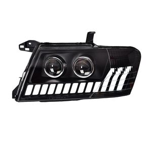 פנס ראש עבור מיצובישי pajero 2001-2006 ראש מנורת pajero <span class=keywords><strong>3</strong></span> v73 v77 פנס