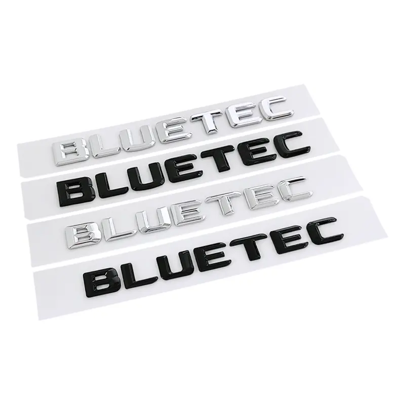 Geschikt Voor Merced-Ben Diesel Versie Engels Gemodificeerd Bluetec Logo Ml350 Ml500 Auto Achterkofferbadges
