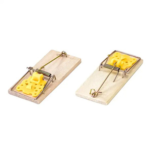 Toptan ODM/OEM katı fare tuzağı hızlı yakalamak kemirgen katil ahşap yapış ABS malzeme ile haşere kontrol fareler yapış sıçan tuzaklar - Product Image 6