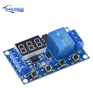 Modulo relè SLS in miniatura interruttore di attivazione luce LED indicatore digitale temporizzazione circuito Timer 10A capacità DC 5V 12V 24V sigillato - Product Image 1