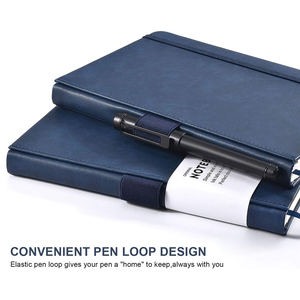 Tùy chỉnh Văn Phòng TrườNg Nhà cung cấp A5 PU da Nhật Ký biểu tượng tùy chỉnh bìa cứng viết Tạp Chí máy tính xách tay với ban nhạc đàn hồi - Product Image 2