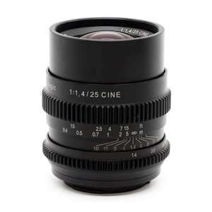 SLR Magic 25mm F1.4 tam çerçeve geniş açı Cine Lens sinema objektifi ana Lens MF/manuel odaklama için sony e-mount - Product Image 1