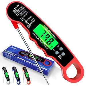 Su geçirmez arkadan aydınlatmalı MANGAL izgaralar anında et termometresi özelleştirilebilir ODM pişirme barbekü için destek sıcaklık kontrol cihazı - Product Image 2