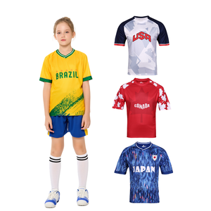 Bán buôn Romania USA Mexico thăng hoa áo bóng đá tùy chỉnh trẻ em đội bóng đá Áo Thanh Niên đồng phục bóng đá phù hợp với Đào Tạo - Product Image 2