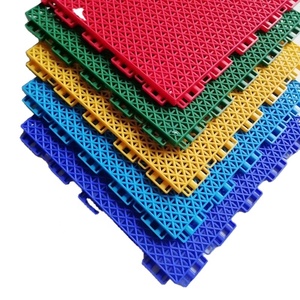<strong>Free</strong> Shipping Flooring Interlocking Edge Waterproof Durable Pp Tile for Futsal Court - Product Image 1