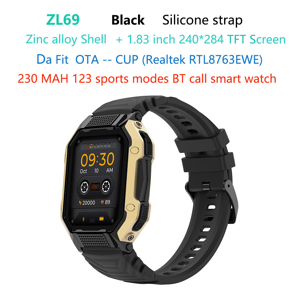 black ZL69-army-fitness-sport-smart-watch_