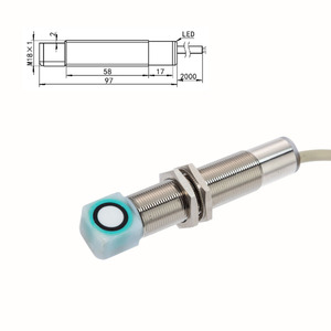 IP67防水1000MM角度超音波距離測定センサー圧電超音波距離センサー - Product Image 5