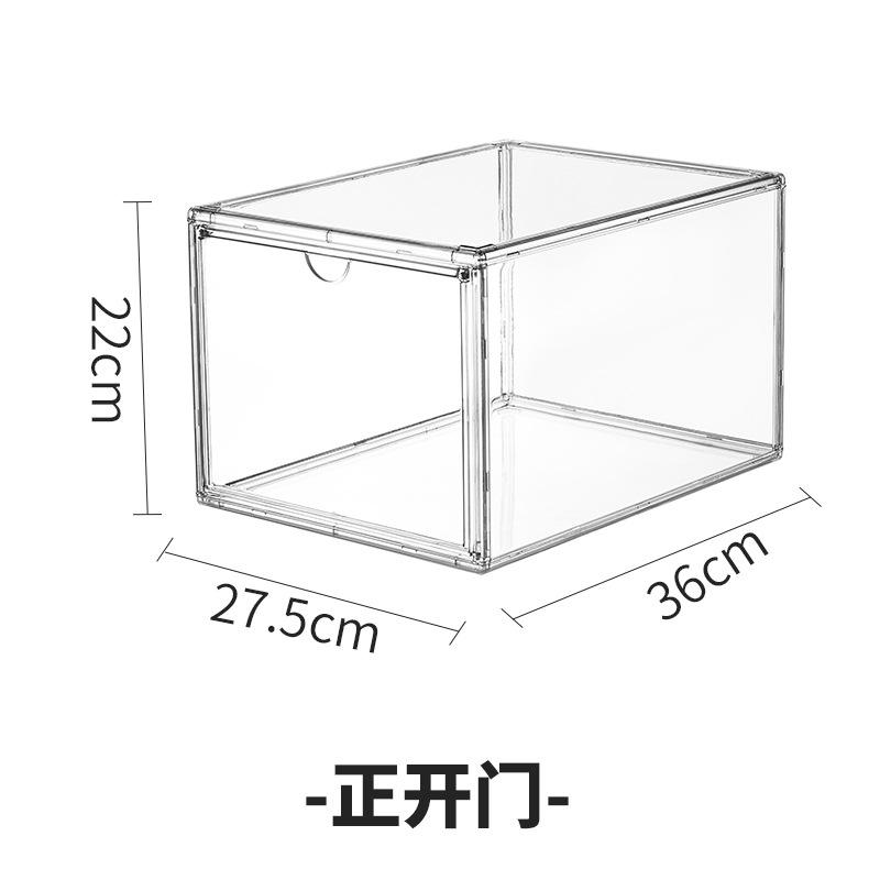 Boîte à chaussures transparente