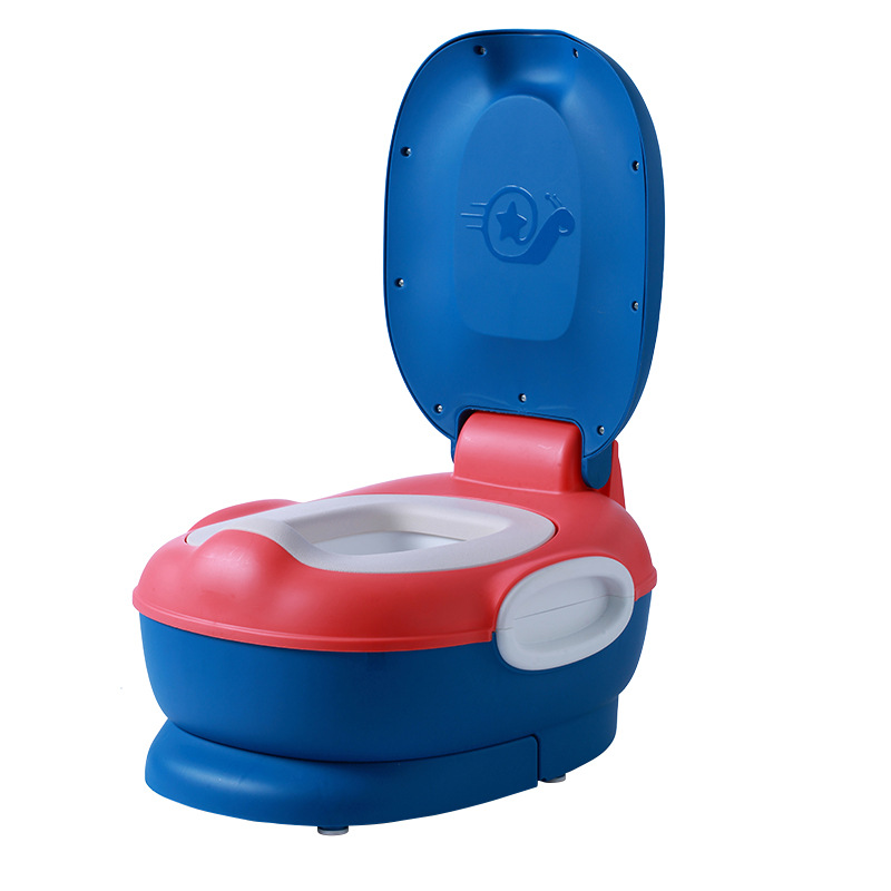 Multi-functional hard cushion blue