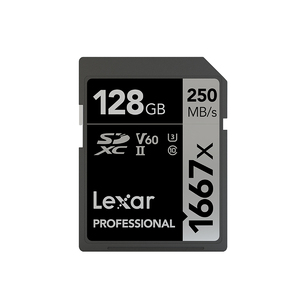 Authentic Hot Sale Lexar 1667X SD Card 64GB 128GB 256GB <strong>Memory</strong> Card SDXC UHS-II U3 3D <strong>Flash</strong> Card Max 250MB/s for 4K Video Camera - Product Image 2