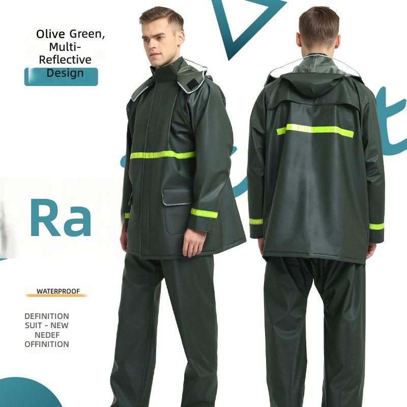 Green-Multiple reflective strips